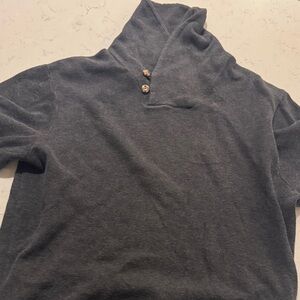 Men's Cremieux Charcoal Gray Sweater